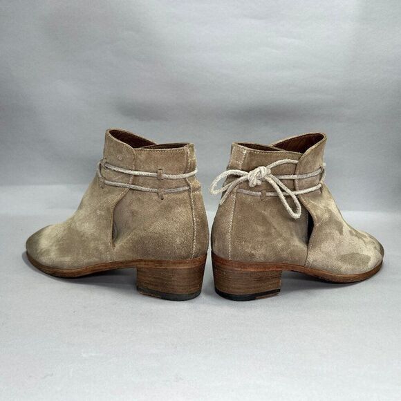 Peter‎ Nappi Women's Size 7 Suede Ankle Boots - Picture 6 of 13
